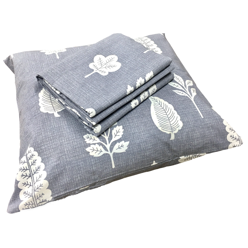 Простирадло ДОМАШНІЙ ТЕКСТИЛЬ 215х220см, бязь набивна, 140 гр/м2